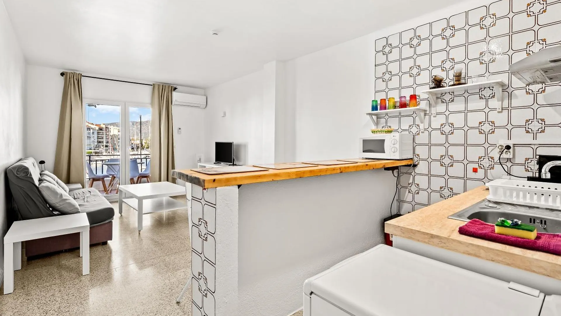 Apartmán Apartamento Welcs Emp 009 En El Puerto Con Terraza Grande Empuriabrava Španělsko